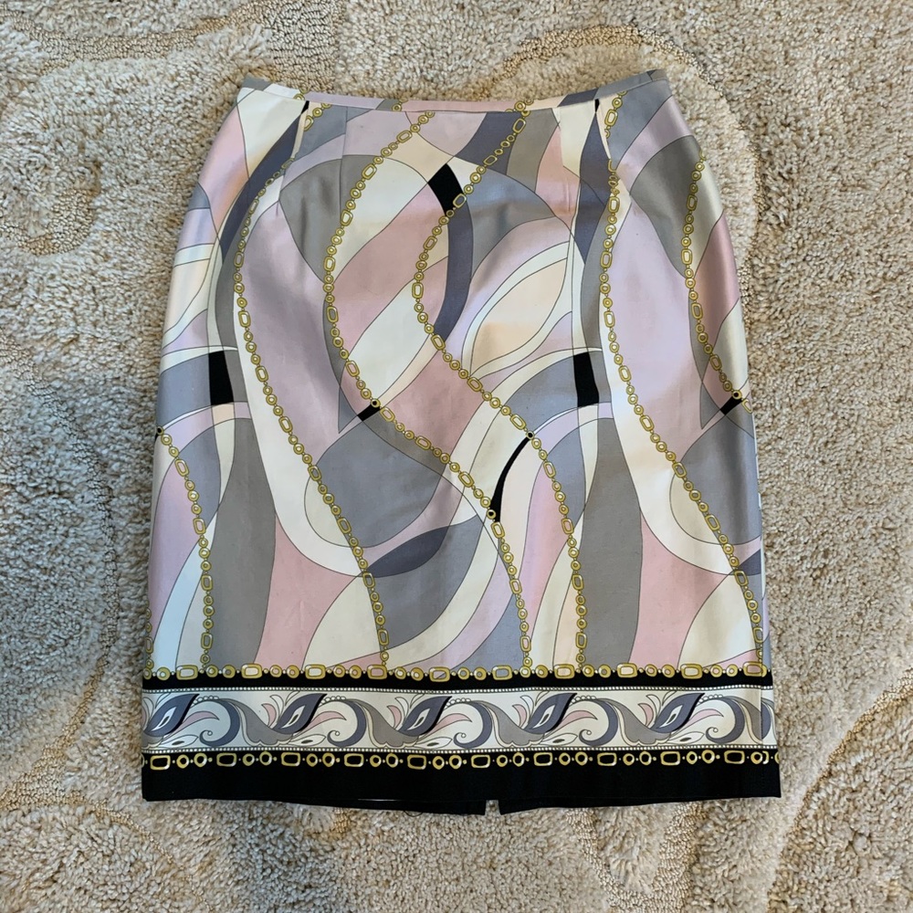 Isabel & Nina Printed Skirt